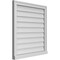Ekena Millwork Vertical Surface Mount PVC Gable Vent w/ 2"W x 2"H , Brickmould Sill Frame, 28"W x 30"H GVPVE28X3003SN - alternate 4